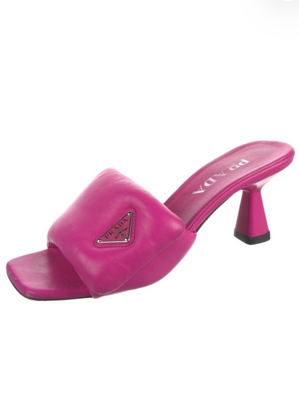 Prada Leather Slides - Picture 3 of 5